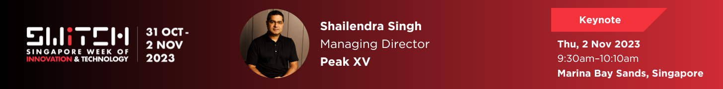 2023 SWITCH Leaderboard Banner Shailendra Singh, MD, Peak XV