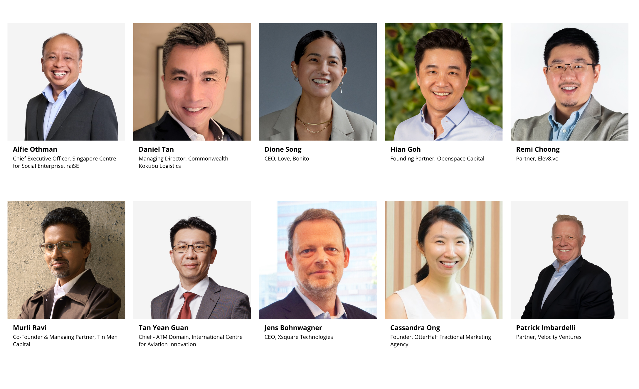 List of Past year speakers from Converge Stage 2025