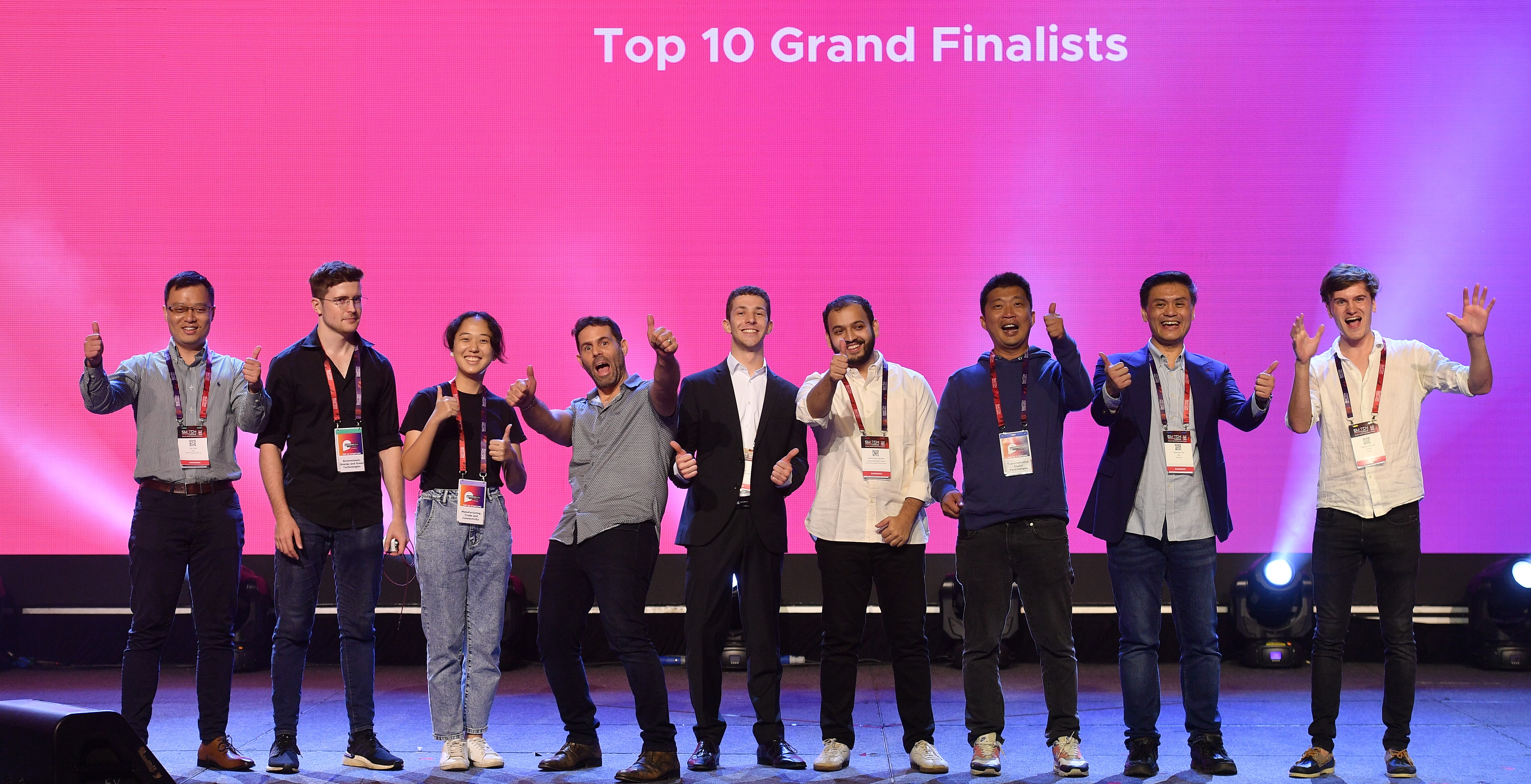 Top 10 SLINGSHOT Grand Finalists